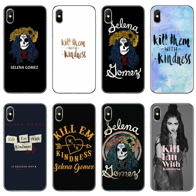 Чехол Selena Gomez Kill Em с добротой для Huawei Honor 20 10i 9X 10 Lite 8S 8C 8X 7C 7X 7A Pro Mate 30 lite pro | Мобильные