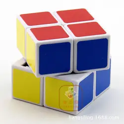 [Синий второй заказ волшебный куб Белый] подлинный продукт LanLan второй заказ волшебный куб LL2-Order детская развивающая игрушка