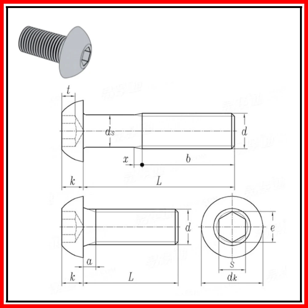 30-100 шт/партия M4/M5/M6* L из алюминиевого сплава с круглой головкой Винты со шляпкой из чистого алюминия полукруглые с углублением на плоскоконической головке винт