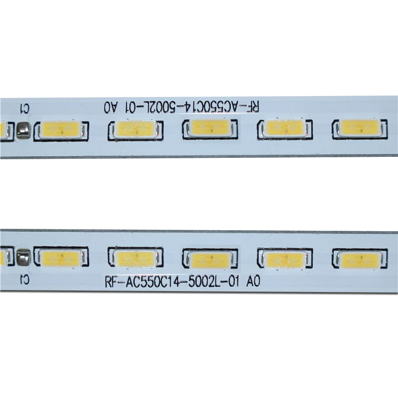 2 шт. 100LED полосы схемы RF-AC550C14-5002L-01 RF-AC550C14-5002R-01 для 55Q1F/55Q2F 55Q1FU/55Q2FU 60 см