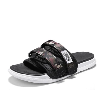 

Men's Open Toes Slip-on Summer Flat Sandals Lightweight and Sporty Sandals for Men YG-D-7
