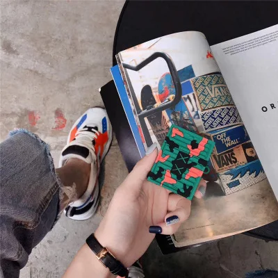 GR-65 Милый мультфильм Пингвин Airpods брелок Bluetooth наушники силиконовый чехол для Airpods 2 защитный Брелок «Обложка» - Цвет: GR-65