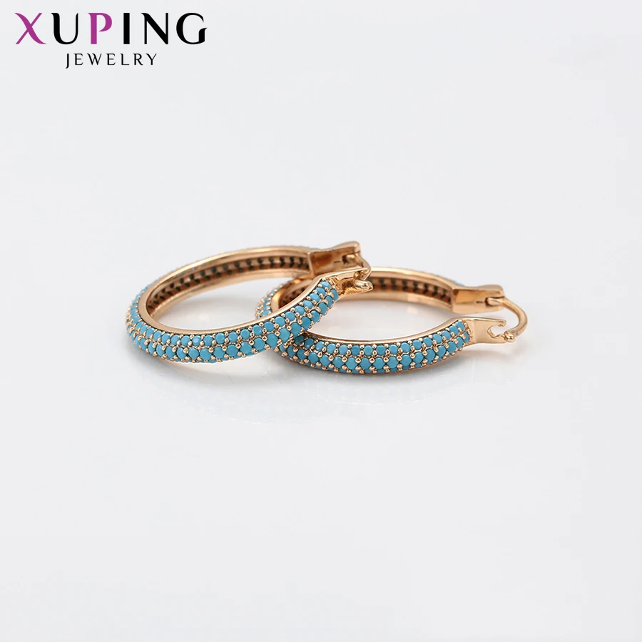 Xuping, Модные Цветные Серьги, модный стиль, позолота, высокое качество, для женщин, ювелирные изделия, рождественские подарки, S211.1-98895