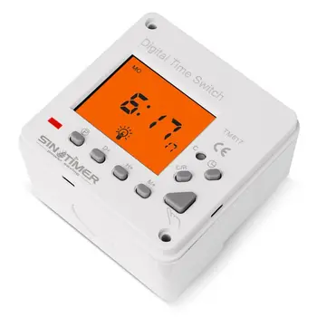 

110V 220V AC 7 Days Weekly Digital Electronic Timer Large LCD Display Back-light C6UE
