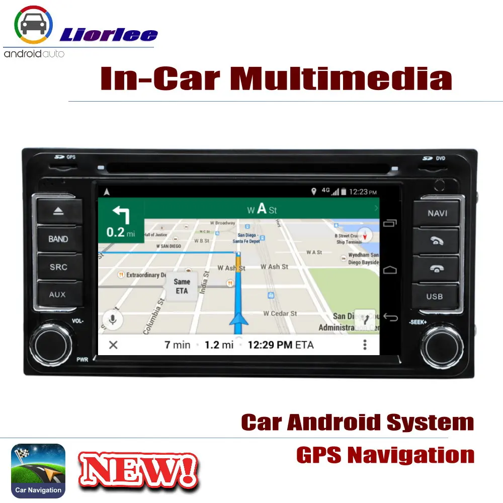 Автомобильная система Android RockChip PX5 1080P IPS ЖК экран для Toyota Innova (AN40) 2004 ~ 2015 DVD плеер GPS