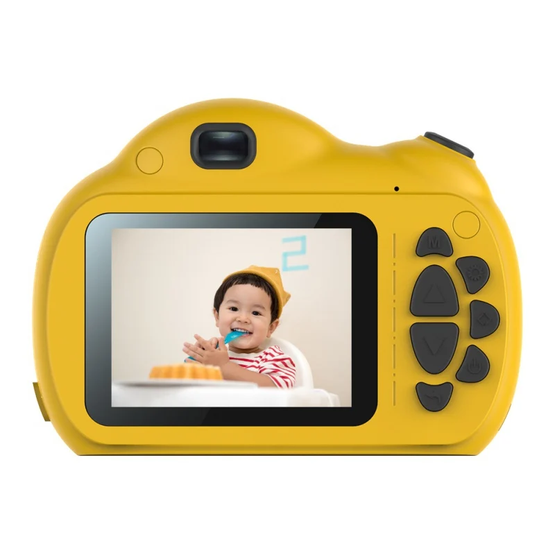16GB Детская Водонепроницаемая камера s, двойная 8 Мп 1080P супер HD цифровая камера с 2,4 дюймовым ips экраном, ударопрочный корпус, перезаряжаемый - Цвет: 16GB