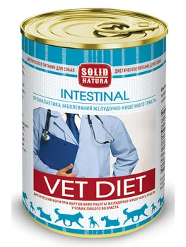 

Solid Natura vet intestinal dog diet wet 0,34 kg * 10 PCs