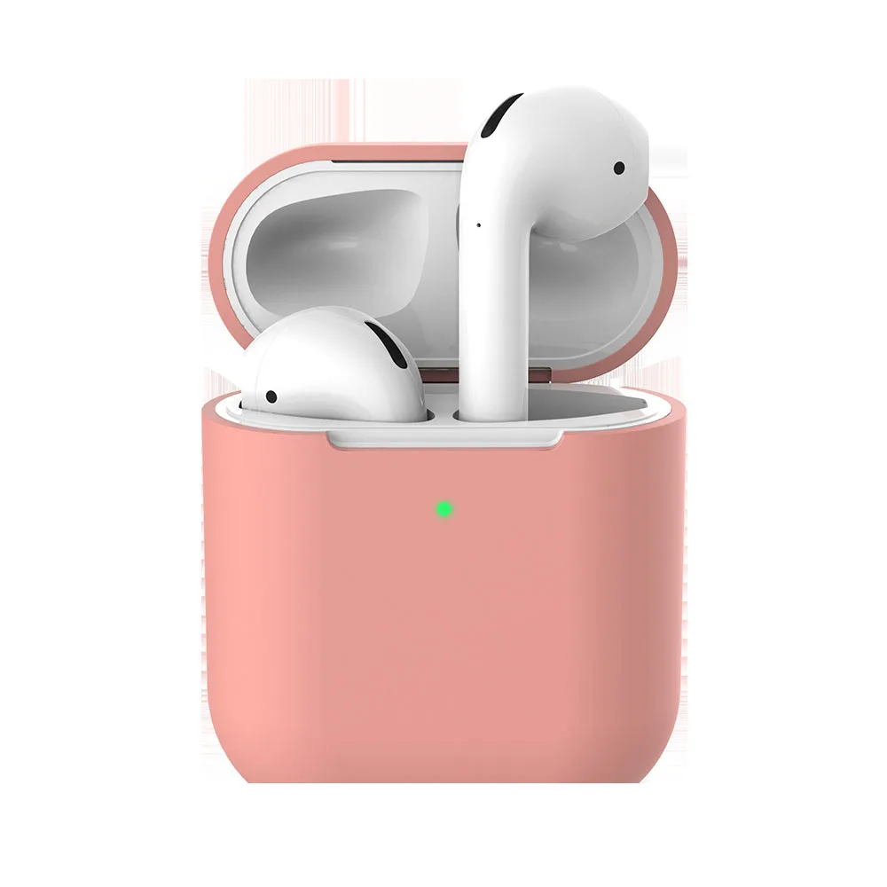 Для airpods 2 аксессуары air накладки 2 airpod air pod для earpods ear pods 2 Чехол i10 наушники-вкладыши tws с i11 i12 i13 i14 i30 i50 i80 i1000 i2000 - Цвет: juhongTC2dai