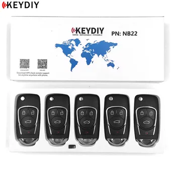 

5pcs,KEYDIY Original KD900/KD-X2 Key Programmer NB22-3/4 Universal Multi-functional Remote Control for All B and NB Series Key