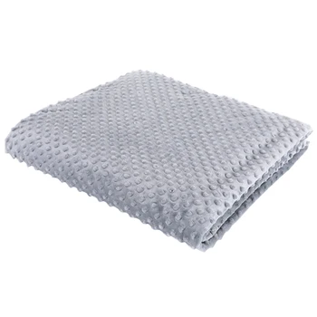 

Children Bedroom Adult Gravity Stress Comfort Folding Quilt Cover Washable Insomnia Sensory Soft Home Weighted Blanket