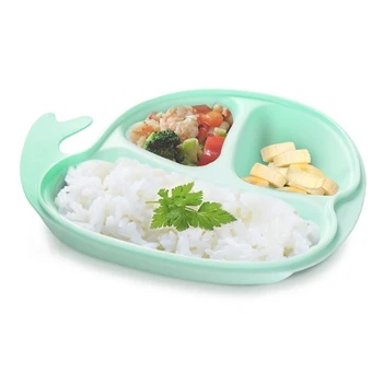 

Baby Dinner Plate Kids Bowl Plates Baby Feeding Dishes Kids Tableware Fresh Keeping With Transparent Lid