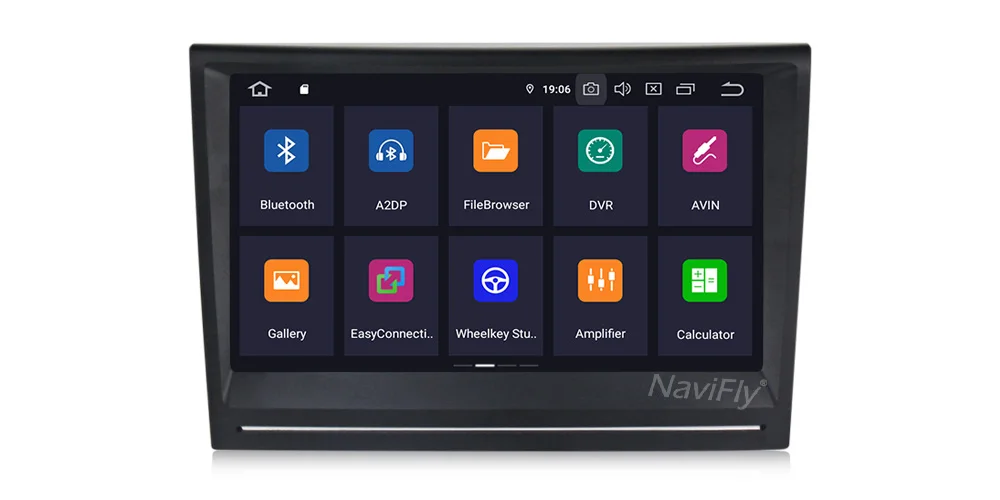 Top NaviFly IPS DSP Touch Screen Android 9.0 Car Multimedia Player for Porsche/911/997/Cayman/Boxster Car GPS Navigation 2GB RAM BT 16