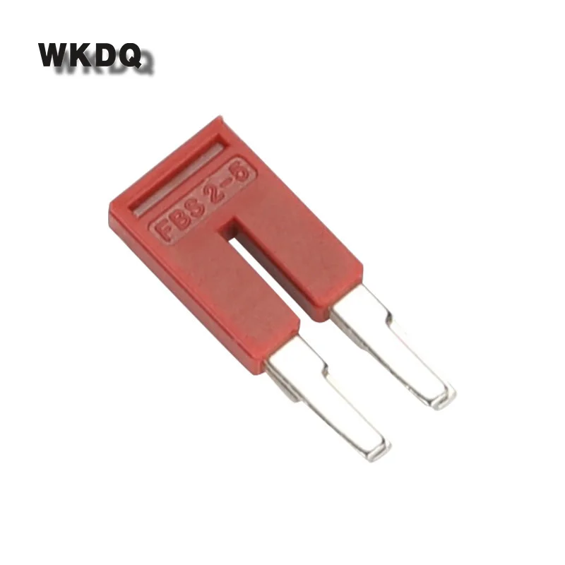 10Pcs FBS2-5 Jumpers For PT2.5 ST2.5 PT/ST 2.5 Wire Connectors 2 seat FBS 2-5 DIN Rail Terminal Block Accessories Plug-In Bridge
