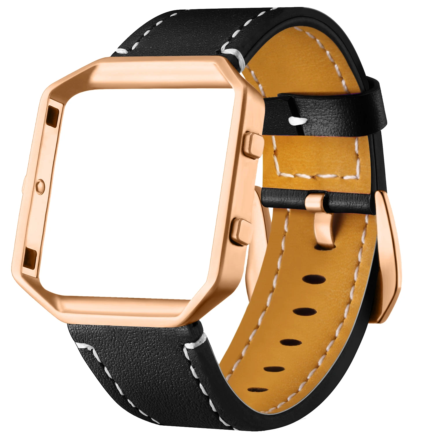 Joyozy практичные, для часов оправа и ремешок для fitbit blaze band Модные кожаные сменные браслеты ремешок для fitbit blaze ремень