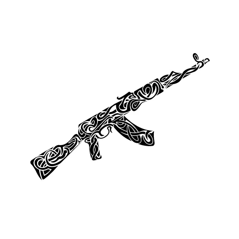 Интересные AK 14 для оружия декоративные наклейки автомобиля Высококачественные