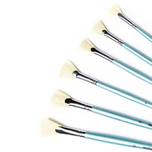 6 шт./компл. арт Краски масло Щетки Акварель гуашь Краски ing кисти Pinceles Para Acrilico Y Oleo Щетинная кисть Краски ing кисти художественные питания