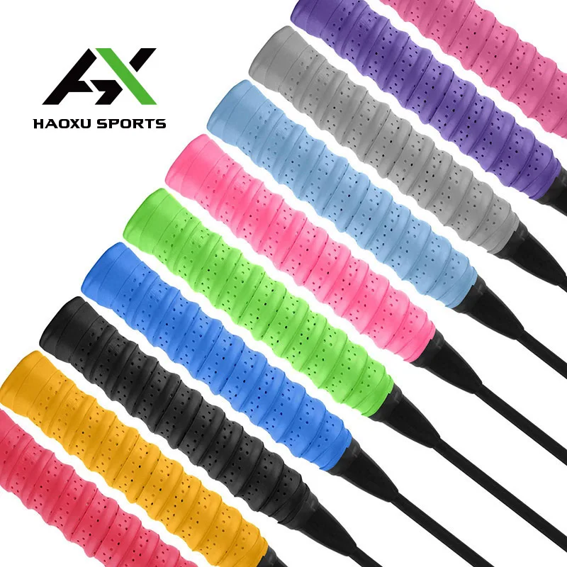 

H101 Badminton Racket Knitting Anti-slip Grip Tape Sweat Absorbing Racket Fishing Rod Handle Adhesive Tape