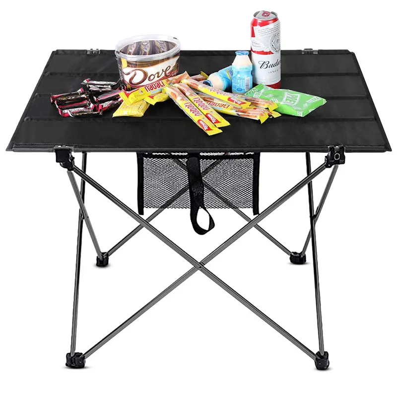 

Outdoor Foldable Table Camping Portable Furniture Computer Bed Tables Ultralight Aluminium Climbing Hiking Picnic Folding Desk