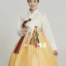 Ханбок платье на заказ Корейская современная Женская ханбок с высокой талией ханбок