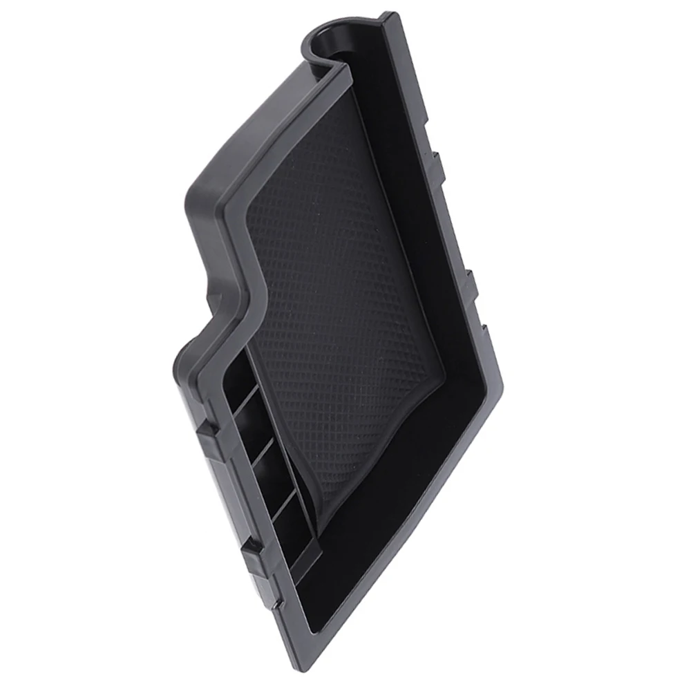 

For Subaru Xv Crosstrek 2012-16 Center Console Tray Waterproof Case ABS plastic Black Accessories Car Auto Replacement Hot Sale