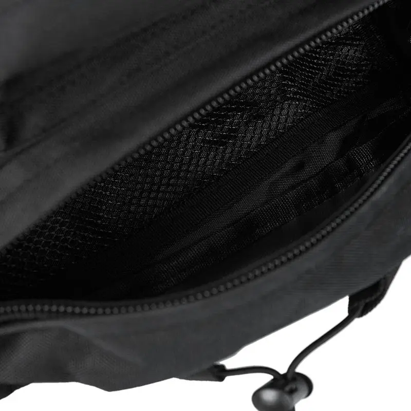 Водонепроницаемые сумки на молнии банан Спортивная поясная сумка с регулируемым поясом(черный