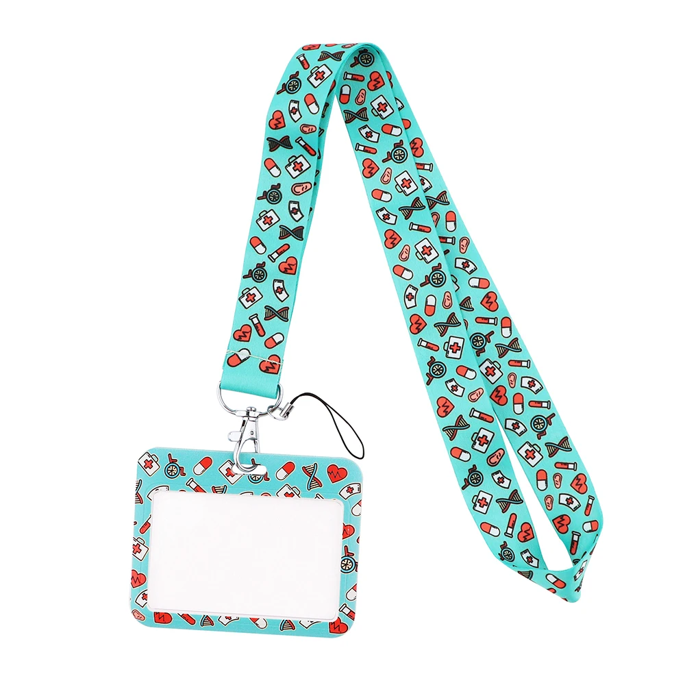 Wholesale Sakura Daisy Yoga Lanyard – Stylish Neck Strap & ID Badge Holder Accessories
