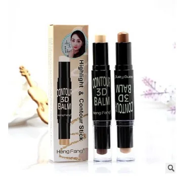 

Genuine Product Hengfang Stereo High Light Double Headed Contour Stick Concealer Stick Shadow Rod Brighten Rod Silhouette Facial