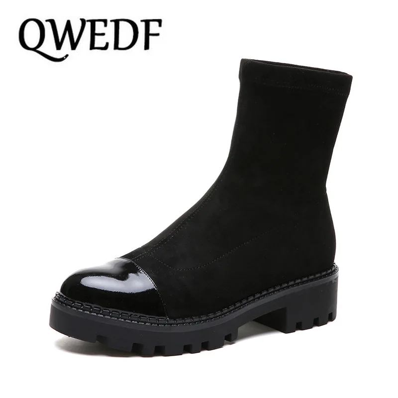 QWEDF/; модные высокие кроссовки; парусиновая обувь; женская повседневная обувь; Черная Женская обувь на плоской подошве; однотонная обувь инструкторов; X9-28