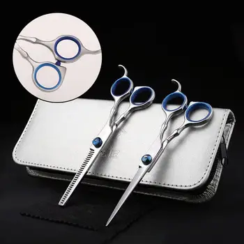 

Smith Chu XK01 Hair Scissors Set 6 Inch Hairdressing Flat Teeth Blade 58HRC 58HSQ Smith Chu Chu XK01 XK01 Hair