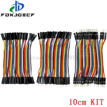 

Dupont Line 40/120pcs 10CM 40Pin Male to Male + Male to Female and Female to Female Jumper Wire Dupont Cable for Arduino DIY KIT