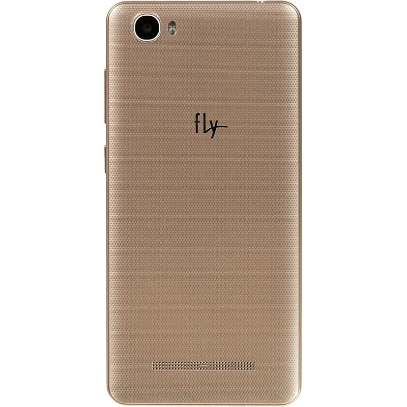 Смартфон Fly Life Mega 8Gb 1Gb золотистый 3G 4G 2Sim 5.7" IPS 720x1440 And7.0 8Mpix 802.11bgn GPS
