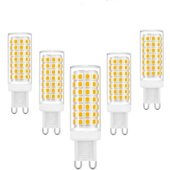 SMD2835 G9 LED 옥수수 조명 교체 전구, 할로겐 조명, 5W, 7W, 9W, 12W, 220V, 30W, 40W, 50W, 70W, 80W