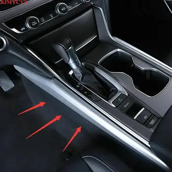 

BJMYCYY For Honda Accord 10th 2018 2019 2PCS/SET Carbon fiber decorative patches on both sides of the car central control panel