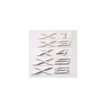 

3D ABS Plastic Sticker For X1 X3 X4 X5 X6 Emblem Badge
