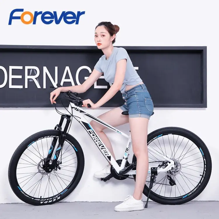 Best FOREVER 29 in Large Wheelset Mountain Bike Men Aluminium Alloy Bicycle Women Teenages OFF-road Bicycle Damping 27 Speed MTB Bike 5