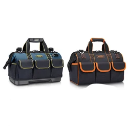 Valise pour outils électricien sac à outils ceinture Workpro organisateur de rangement, tissu Oxford grande capacité résistant à l'usure 