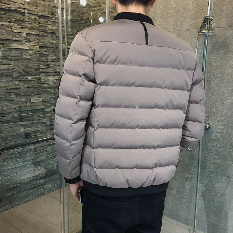 MRMT брендовые зимние мужские куртки Молодежные утолщенные короткие тонкие пуховые хлопковые пальто для мужчин куртка одежда