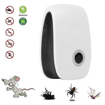 

2/3/5pcs Enhanced Version Electronic Cat Ultrasonic Anti Mosquito Insect Repeller Rat Mouse Cockroach Pest Reject Repellent UK