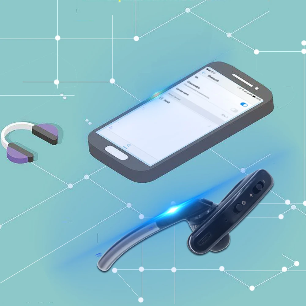 CTVMAN, Bluetooth наушники, наушники, беспроводные, Bluetooth гарнитура, микрофон, громкая связь для телефонных звонков и PTT talk