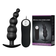 Anal Beads Vibrating Butt Plug Anal Vibrator With Remote Control And 12 Stimulation Patterns Anal Vibrator Sex Toys For Women