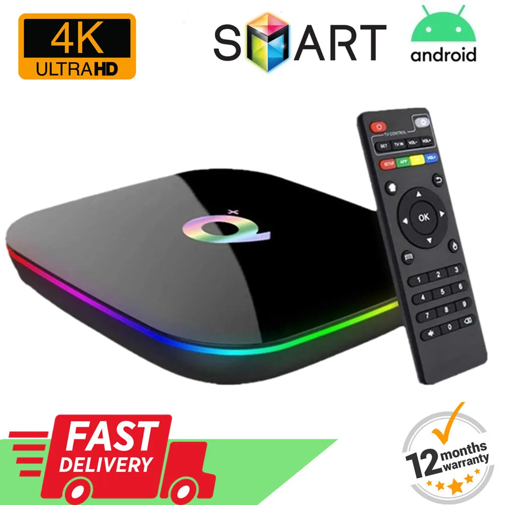 Приставка Смарт-ТВ на Android 1 ГБ/8 ГБ 4K HD HDR 1080P Wi-Fi | Электроника