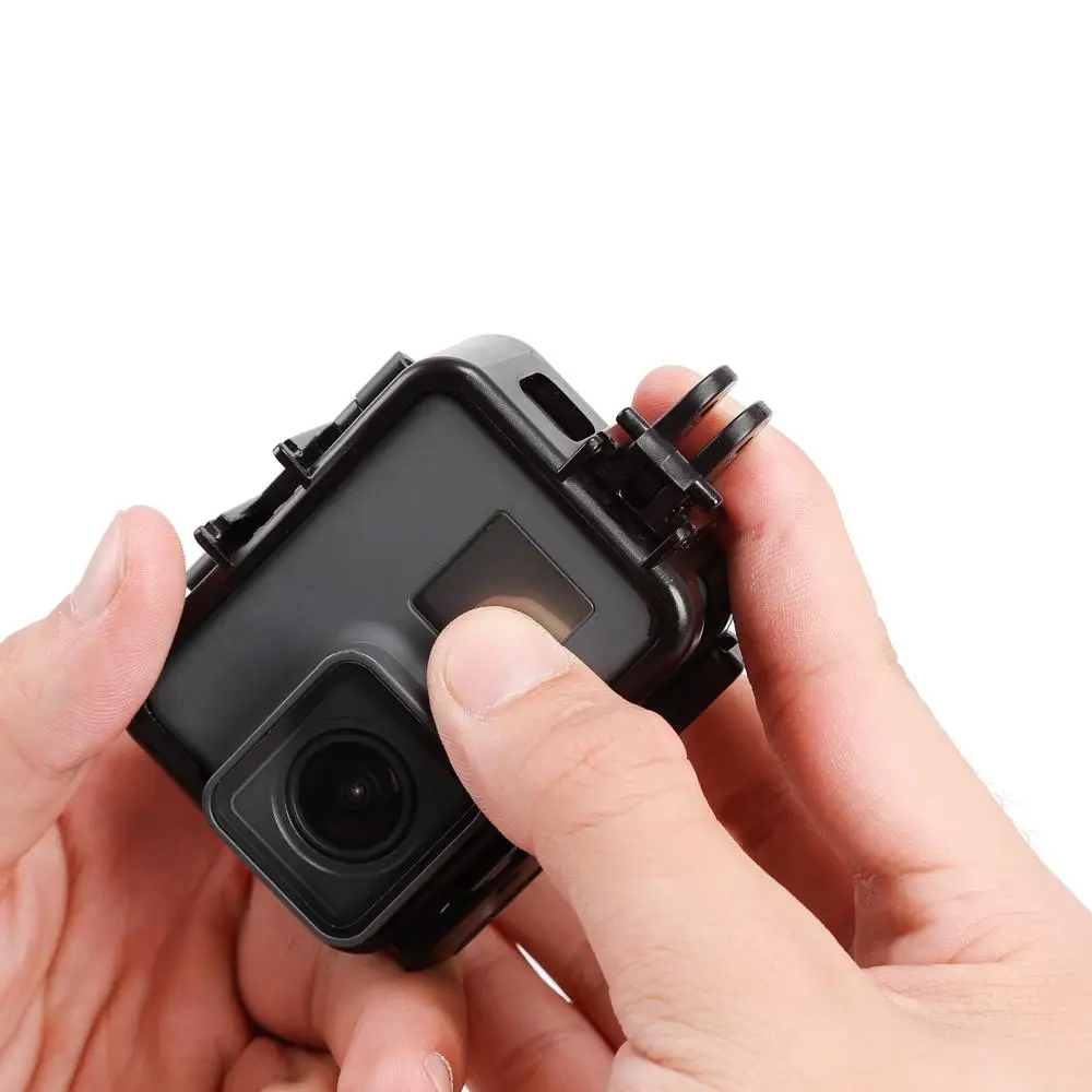 Чехол с вертикальной защитной рамкой для спортивной камеры GoPro Hero 7 6 5, портативная пластиковая рамка, защитная рамка R25