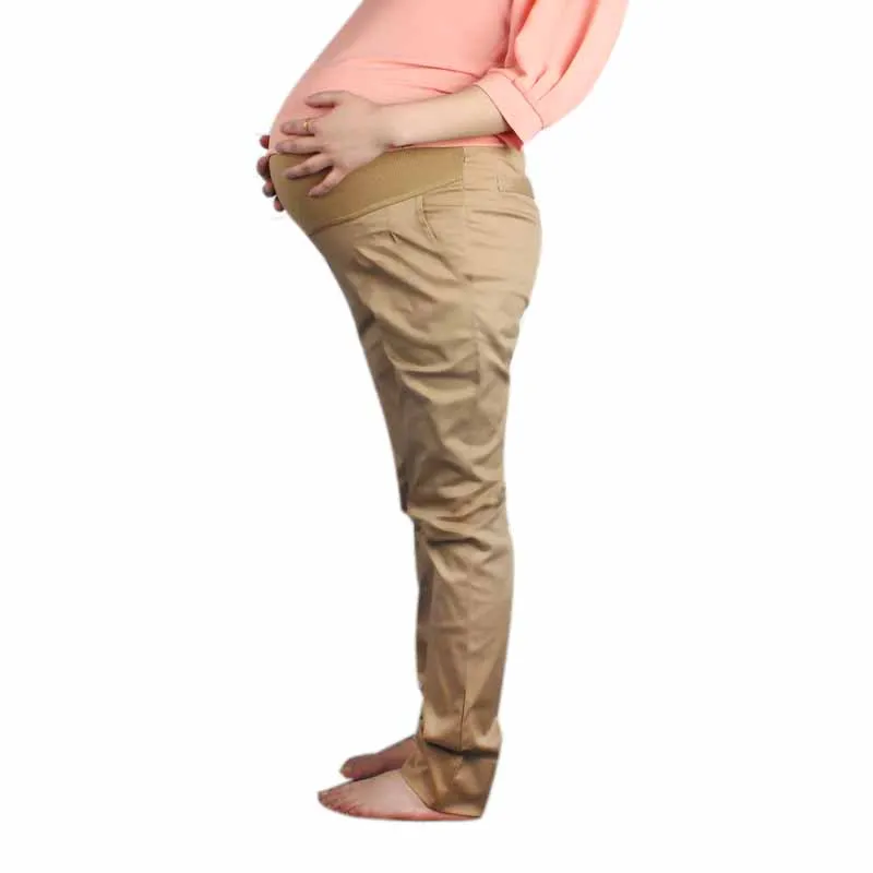 New Style Fashion Women Pregnant Cotton Maternity Pants Maternity KE Care Belly L/XL/XXL