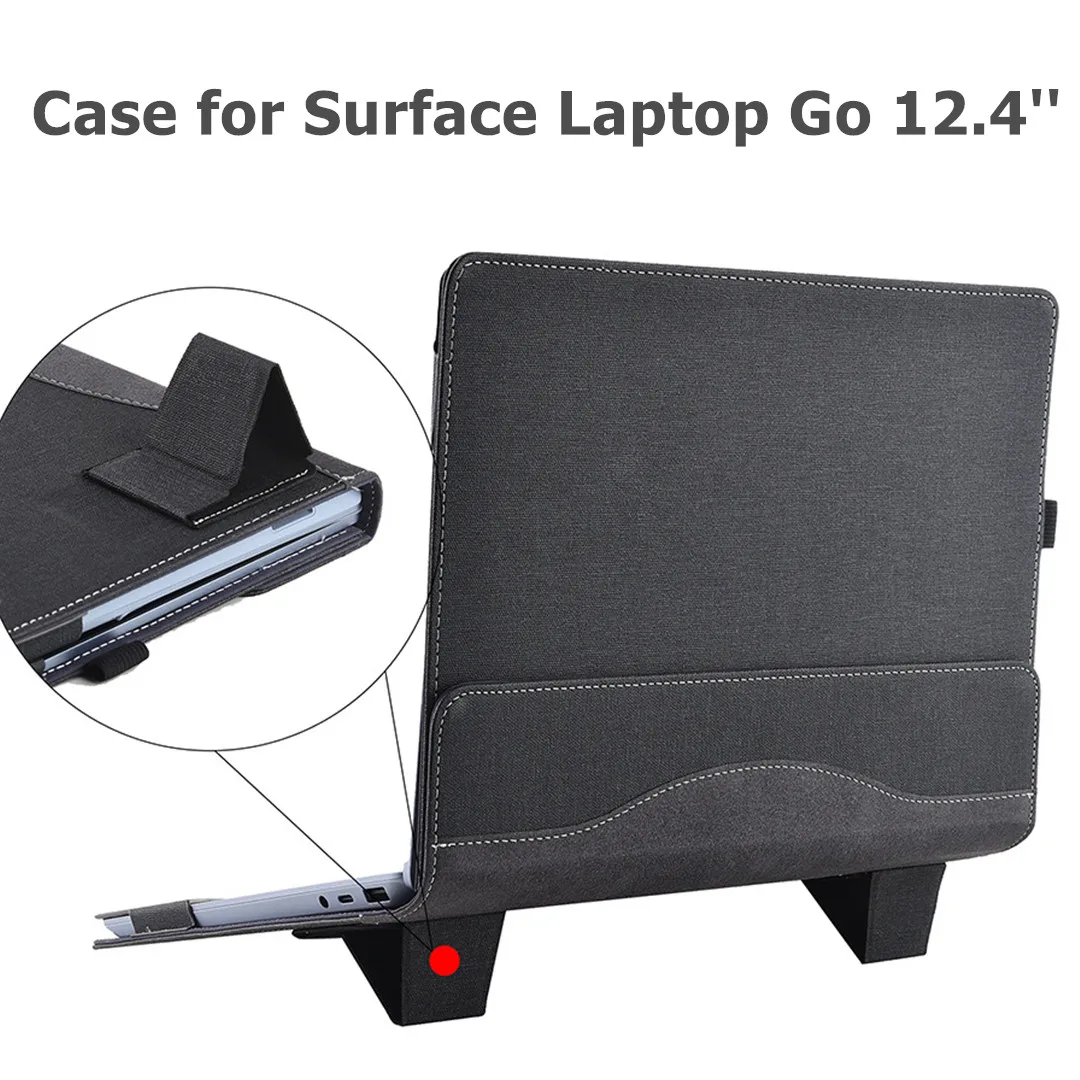 Case for Surface Laptop Go 12.4 Inch Stand Protective Cover for Microsoft Surface Laptop Go 12.4 Laptop Sleeve Case