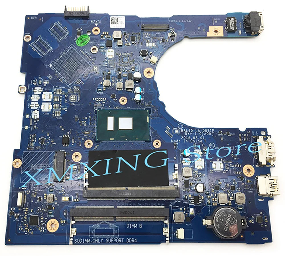 Материнская плата FULCOL для DELL Vostro 5468 5468D 5566 материнская ноутбука | Отзывы и видеообзор