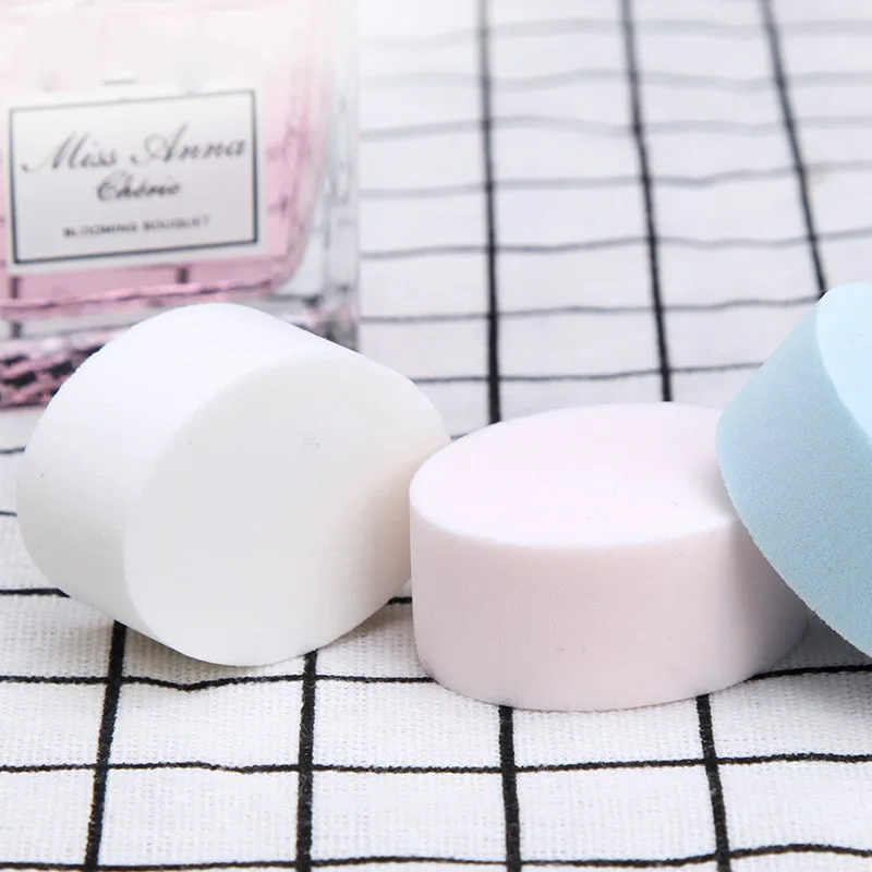 В штучной упаковке стерео слоеный 6 шт квадратный круглый спонж для макияжа сухой и влажной красоты макияж Яйцо Оптом