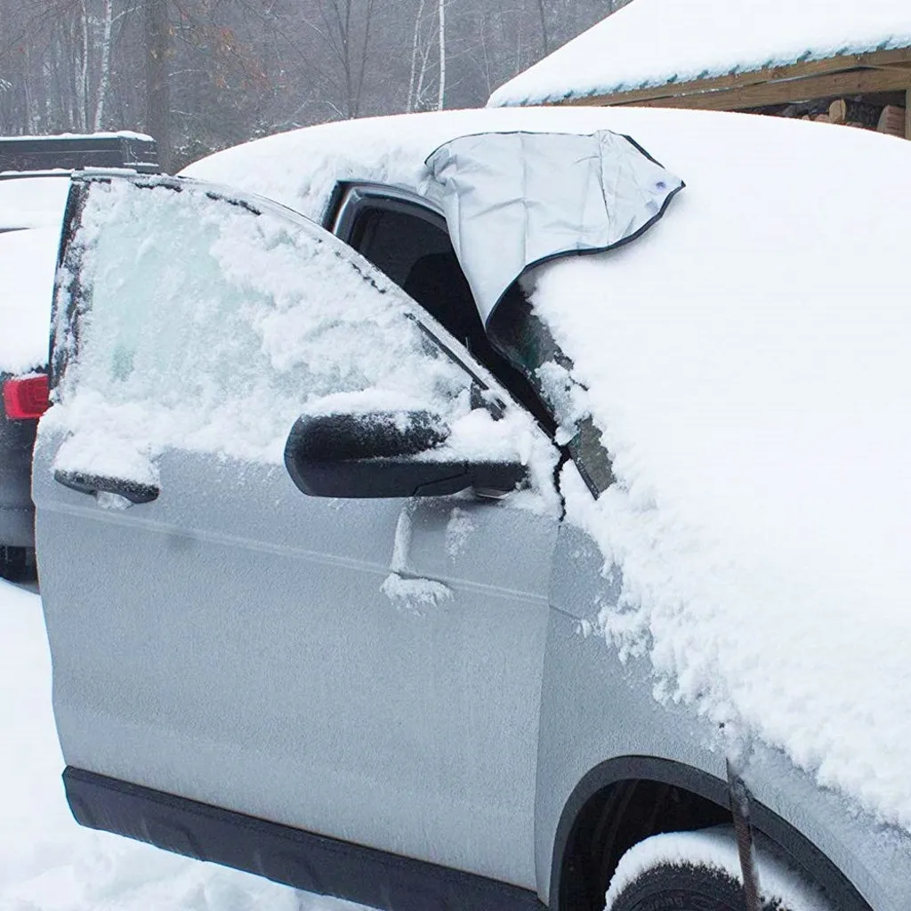 Зимние водонепроницаемые автомобильные чехлы, покрытие на лобовое стекло автомобиля, утолщенное, анти-морозное, уличное, снежное стекло, снежное покрытие, уличное, автомобильные аксессуары