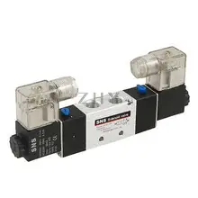 4V220-08 внутренний тип направляющей 2 Позиция 5 трехходовых электромагнитных клапана