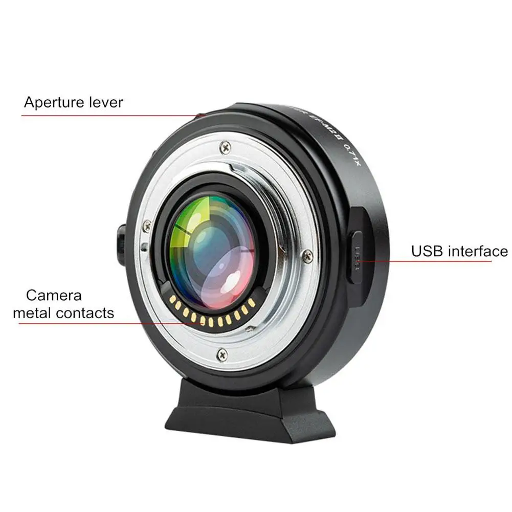 

Viltrox EF-M2II 0.71x Auto Focus Lens Adapter Ring For Cano-n EF to M4/3 Camera Speed Booster Adapter Focal Reducer lens Adapter