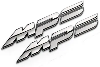 

Car Logo Modification for Mazda 2 3 5 6, MPS Letters Zinc Alloy Chrome Metal Car Styling Emblem Badge Refitting Sport Car Sticke
